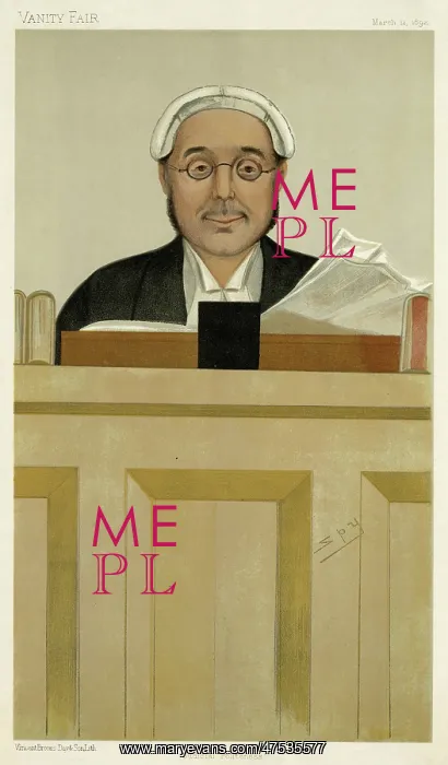 : The Rt Hon Sir C. S. C. Bowen, Vanity Fair, Spy : The Rt Hon Sir C. S. C. Bowen, Vanity Fair, Spy