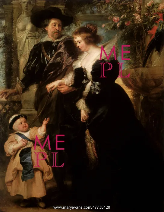  : Rubens, His Wife... and Their Son... by Rubens