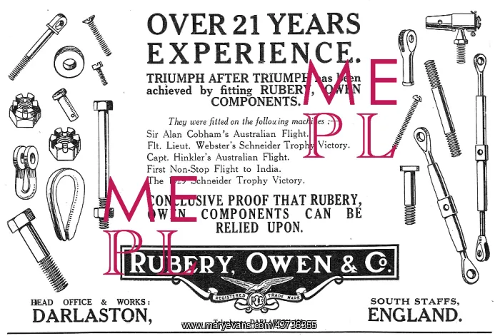 : Rubery Owen Achievements In 21 Years Of Experience : Rubery Owen Achievements In 21 Years Of Experience