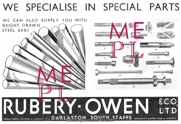 : Rubery Owen AGS & Components : Rubery Owen AGS & Components