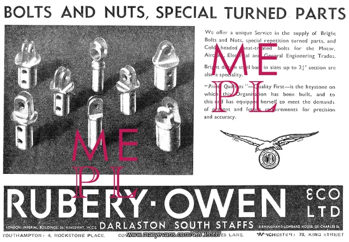 : Rubery Owen AGS & Components : Rubery Owen AGS & Components