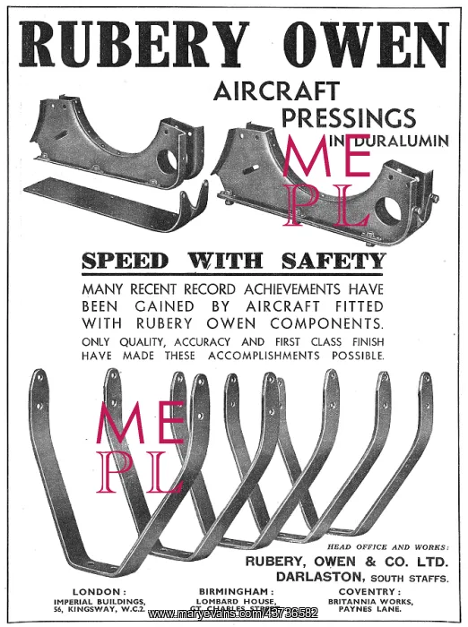  : Rubery Owen AGS & Components