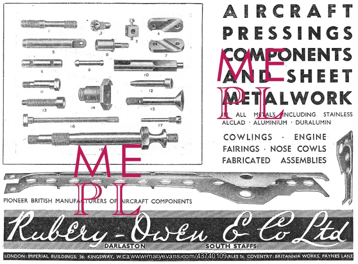 : Rubery Owen AGS & Components. Presswork : Rubery Owen AGS & Components. Presswork
