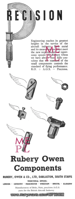 : Rubery Owen AGS Parts & Components : Rubery Owen AGS Parts & Components