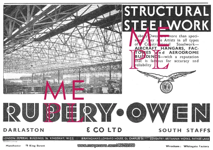 : Rubery Owen Structural Steelwork For Aircraft Hangars : Rubery Owen Structural Steelwork For Aircraft Hangars
