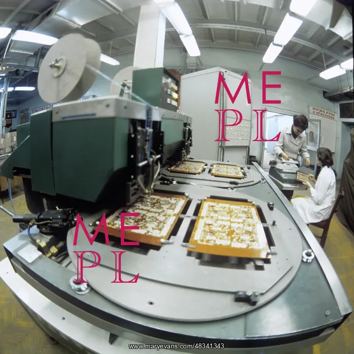 : Rubin electronics factory, 1981 : Rubin electronics factory, 1981