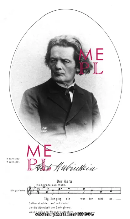 : Rubinstein, Anton Grigorevich, 28.11.1829 - 20.11.1894 : Rubinstein, Anton Grigorevich, 28.11.1829 - 20.11.1894