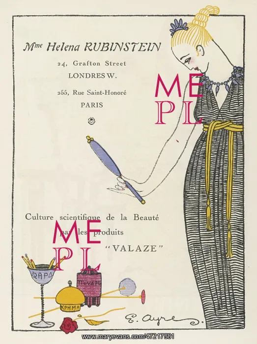 : Rubinstein Make-Up Advertisement : Rubinstein Make-Up Advertisement