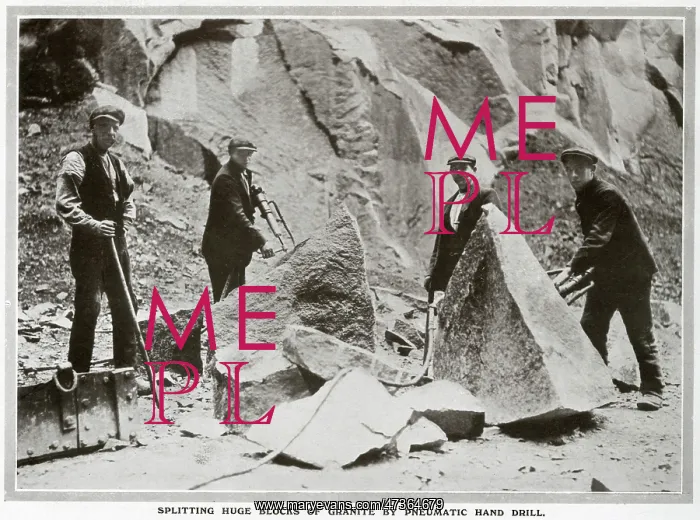 : Rubislaw Quarry in Aberdeen 1909 : Rubislaw Quarry in Aberdeen 1909