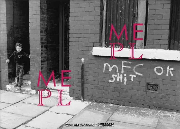 : Rude graffiti - Salford, Manchester 1981 : Rude graffiti - Salford, Manchester 1981