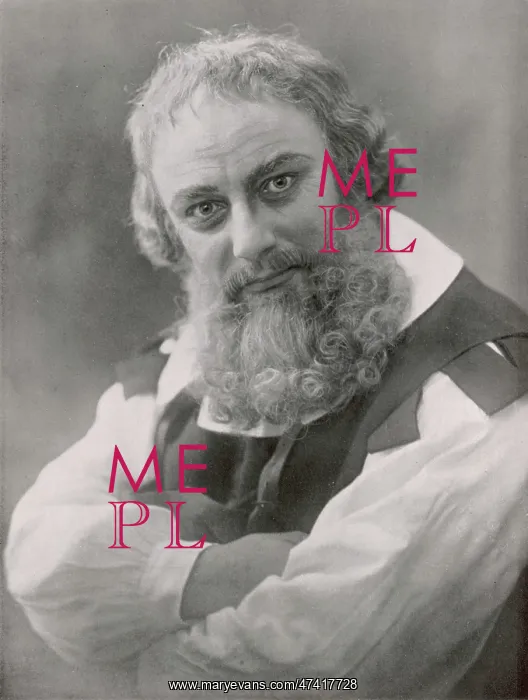 : Rudolf Bockelmann as Hans Sachs : Rudolf Bockelmann as Hans Sachs