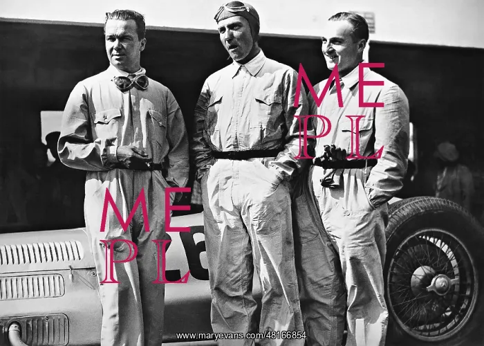 : Rudolf Caracciola, Manfred von Brauchitsch and Hermann Lang : Rudolf Caracciola, Manfred von Brauchitsch and Hermann Lang