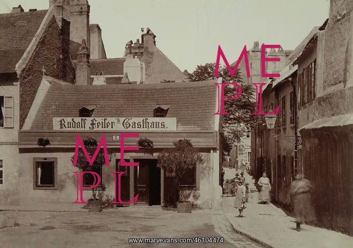 : Rudolf Feileris inn in Salzergasse - View : Rudolf Feileris inn in Salzergasse - View