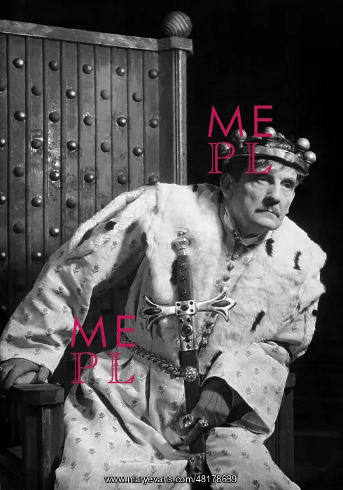 : Rudolf Forster in King Richard II. 1940 : Rudolf Forster in King Richard II. 1940