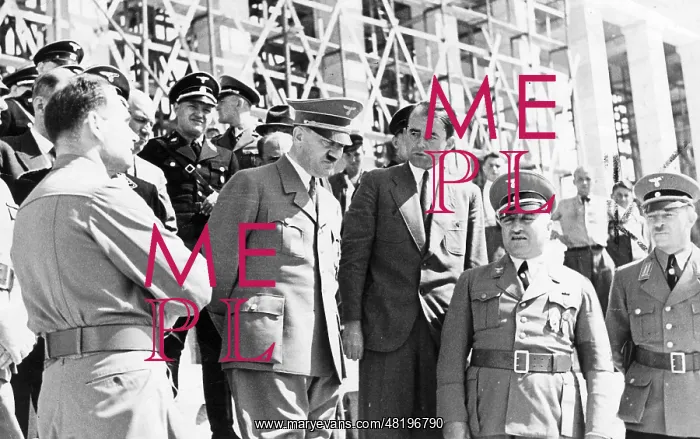 : Rudolf Hess, Adolf Hitler, Albert Speer, Robert Ley in Nurem : Rudolf Hess, Adolf Hitler, Albert Speer, Robert Ley in Nurem
