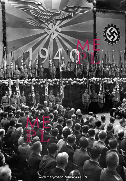 : Rudolf Hess at a conference of the Reich Chamber of Labour : Rudolf Hess at a conference of the Reich Chamber of Labour