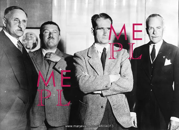 : Rudolf Hess with Gerhard Wagner and others : Rudolf Hess with Gerhard Wagner and others