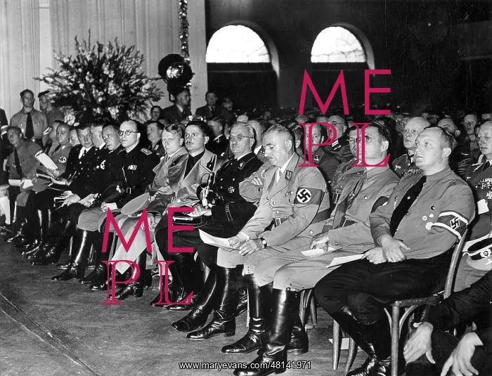 : Rudolf Hess, Gustav Scheel and Bernhard Rust during the Reic : Rudolf Hess, Gustav Scheel and Bernhard Rust during the Reic