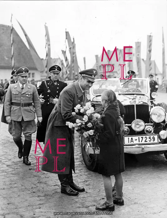 : Rudolf Hess at the opening of the Mittelland Canal, 1938 : Rudolf Hess at the opening of the Mittelland Canal, 1938