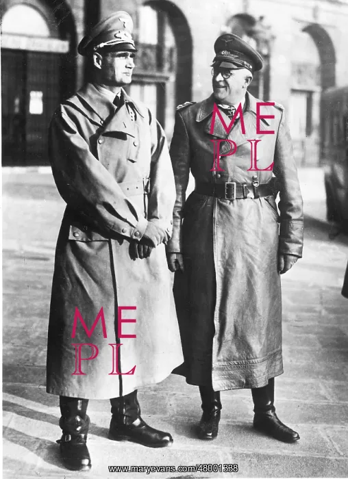 : Rudolf Hess with Robert Ritter von Greim, WW2 : Rudolf Hess with Robert Ritter von Greim, WW2