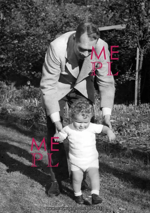 : Rudolf Hess with Wolf-Ruediger Hess : Rudolf Hess with Wolf-Ruediger Hess