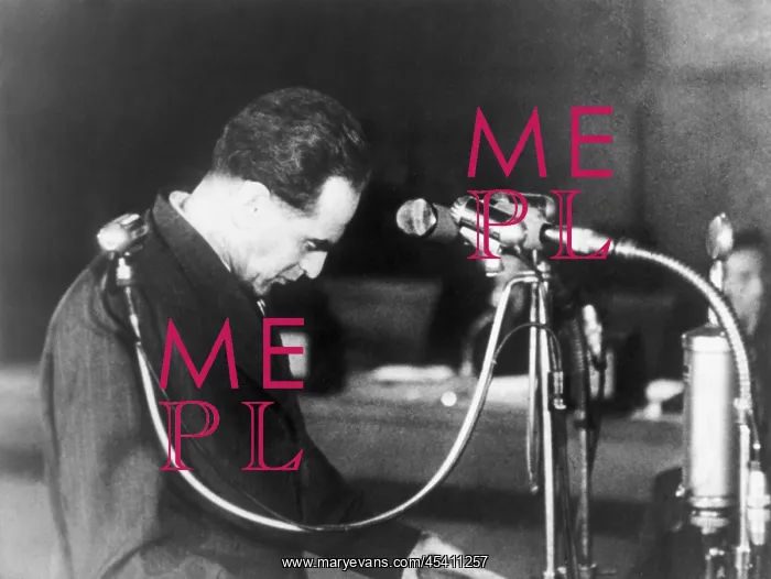 : Rudolf Slansky - political process - trial - hearing : Rudolf Slansky - political process - trial - hearing