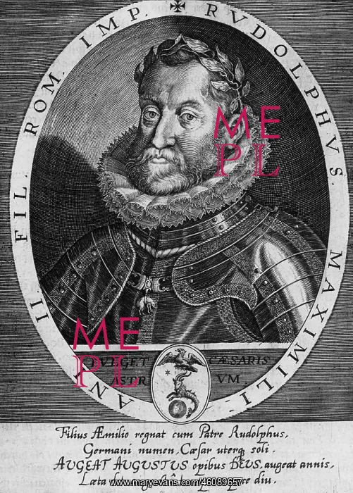 : Rudolphus Maximiliani II. Fil. Rom. Imp : Rudolphus Maximiliani II. Fil. Rom. Imp