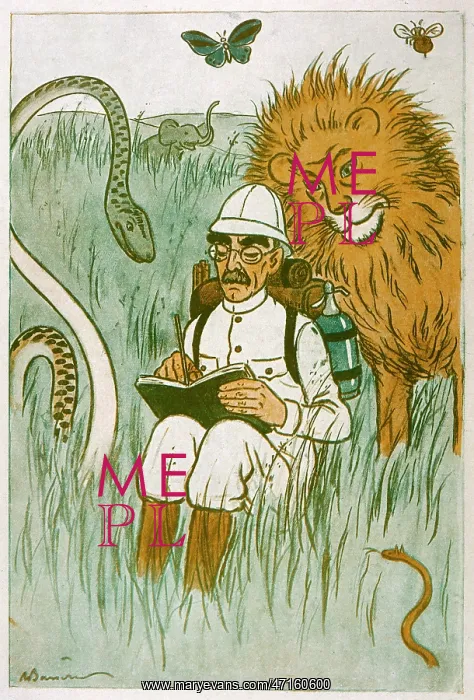 : Rudyard Kipling - Cartoon : Rudyard Kipling - Cartoon