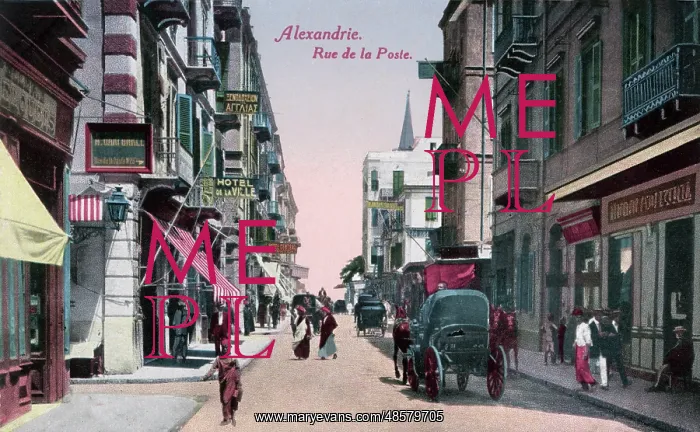  : Rue de la Poste in Alexandria, Egypt