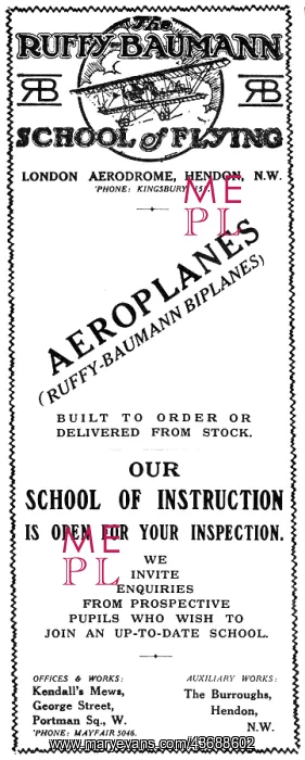 : Ruffy-Baumann Aeroplanes WW1 : Ruffy-Baumann Aeroplanes WW1