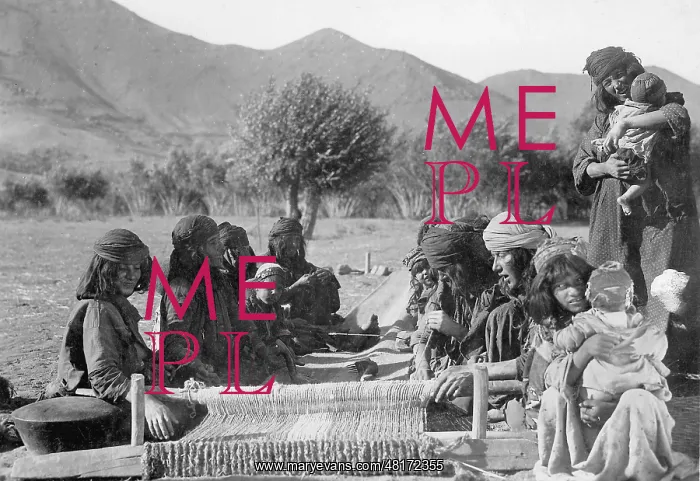 : Rug production in Iran, 1927 : Rug production in Iran, 1927