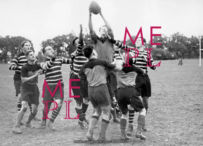 : Rugby-Derby in Berlin, 1932 : Rugby-Derby in Berlin, 1932