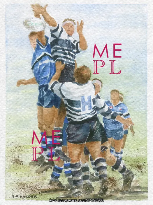  : Rugby Line-out