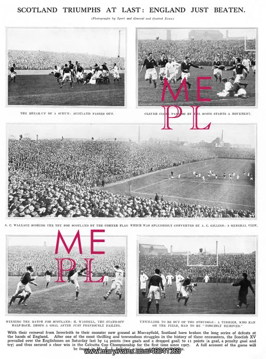 : Rugby at Murrayfield stadium, Scotland : Rugby at Murrayfield stadium, Scotland