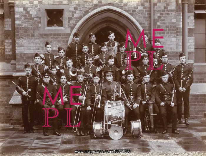 : Rugby School OTC band, c.1906 : Rugby School OTC band, c.1906