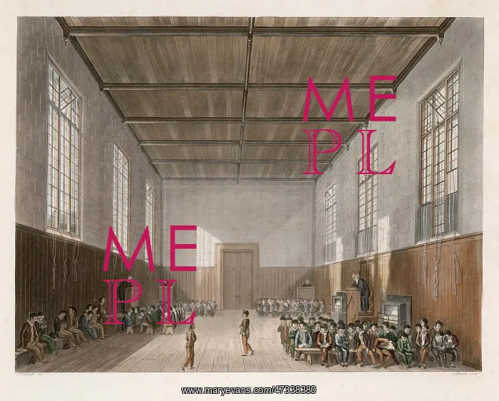 : RUGBY SCHOOLROOM 1816 : RUGBY SCHOOLROOM 1816