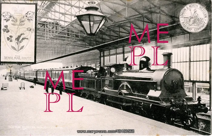 : Rugby Station, Rugby, Warwickshire : Rugby Station, Rugby, Warwickshire