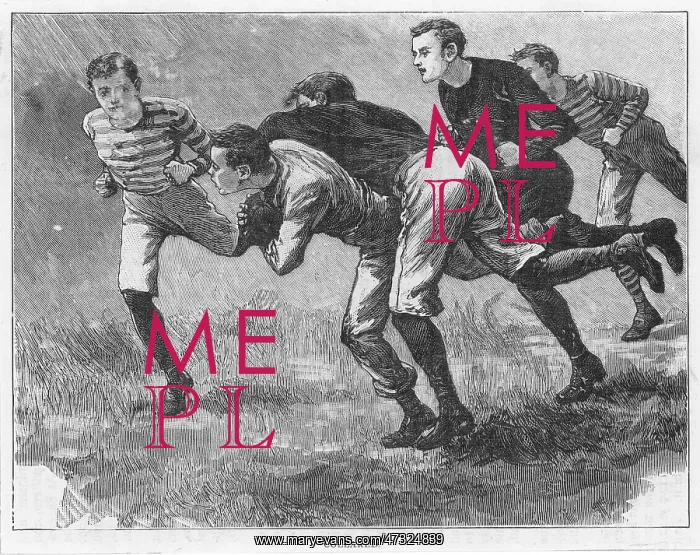  : Rugby Tackle 1892
