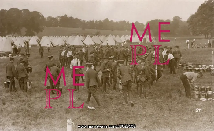 : Rugeley Army Camp, Cannock Chase, Staffordshire, WW1 : Rugeley Army Camp, Cannock Chase, Staffordshire, WW1