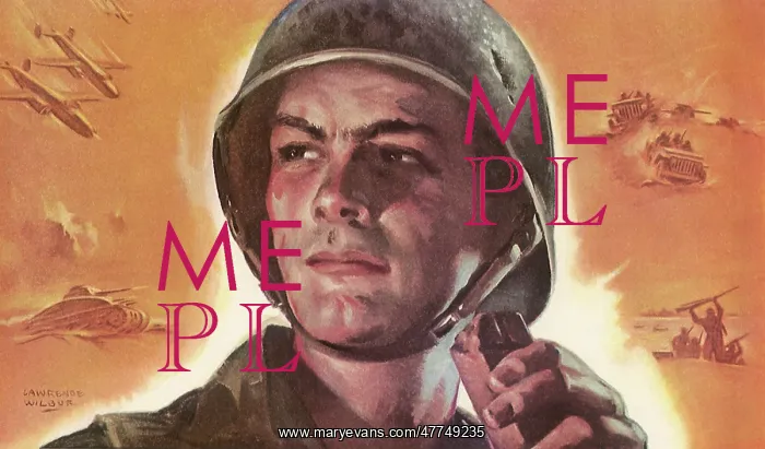  : Rugged Soldier eats Candy Bar