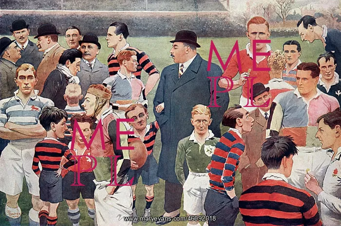 : Rugger Personalities - Rugby 1920 : Rugger Personalities - Rugby 1920