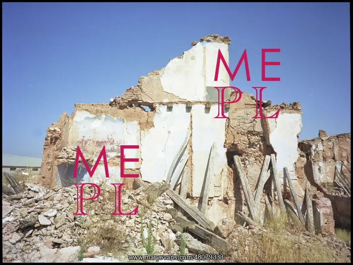 : Ruined house, Belchite, Spain : Ruined house, Belchite, Spain