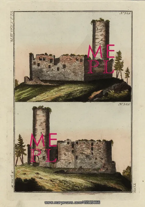 : Ruins of an ancient knight's castle : Ruins of an ancient knight's castle