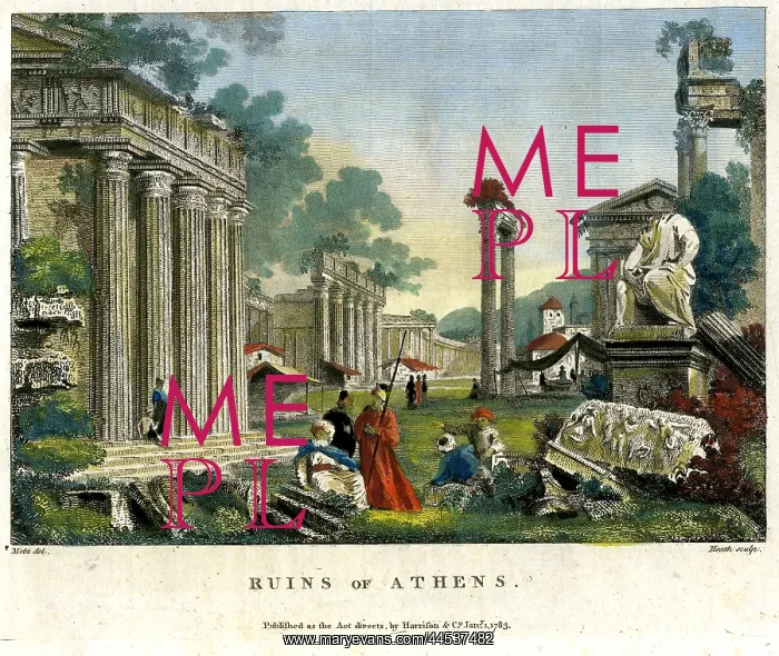  : Ruins of Athen Greece