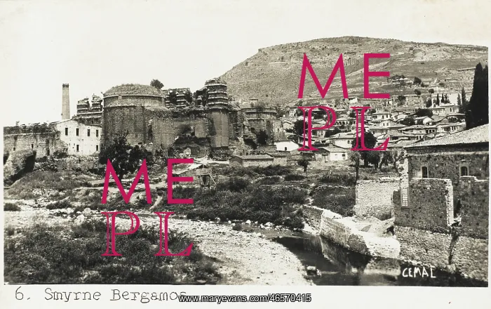 : Ruins of the Basilica at Bergama / Pergamon : Ruins of the Basilica at Bergama / Pergamon