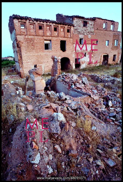 : Ruins, Belchite, Spain : Ruins, Belchite, Spain
