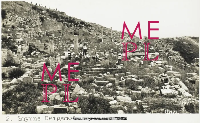 : Ruins at Bergama / Pergamon : Ruins at Bergama / Pergamon
