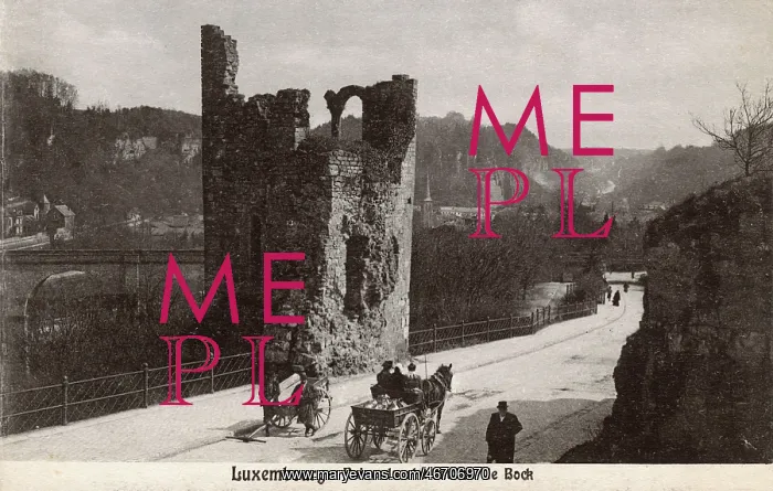 : Ruins of the Bock Caste - Luxembourg : Ruins of the Bock Caste - Luxembourg
