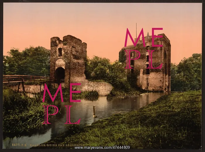 : Ruins of Brederode, Haarlem, Holland : Ruins of Brederode, Haarlem, Holland