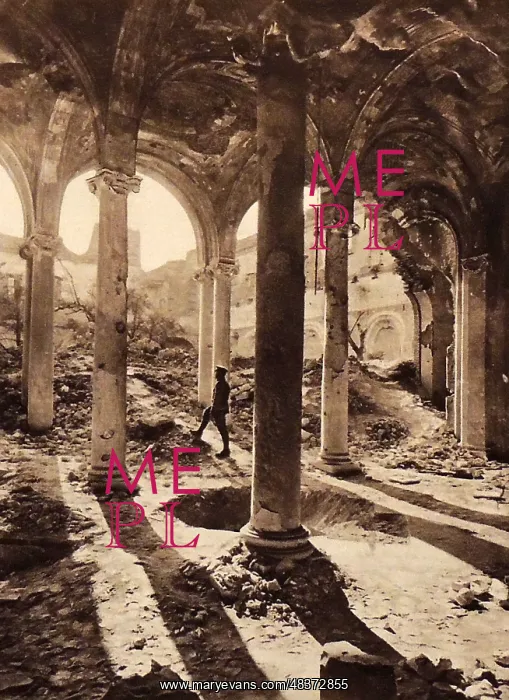  : Ruins of the cathedral in Arras
